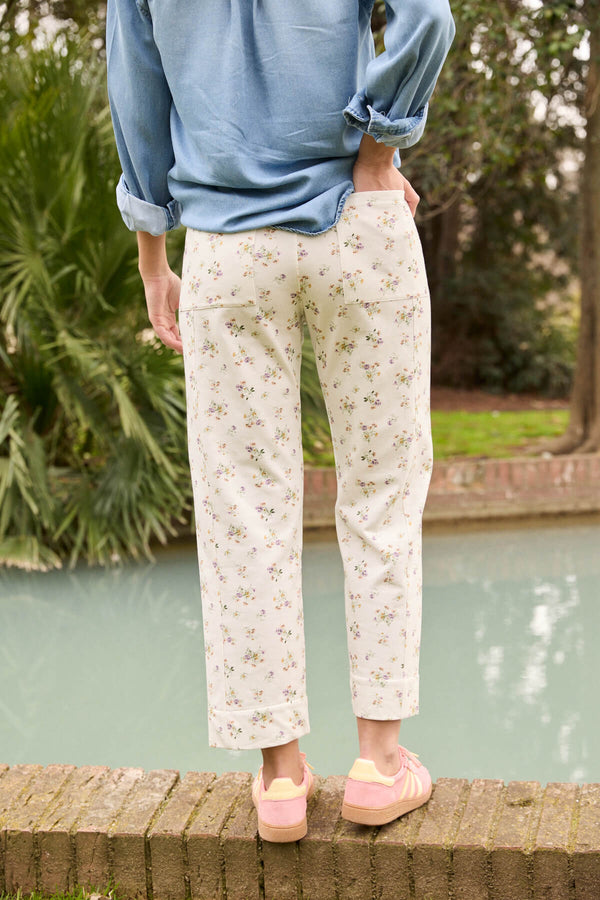 Pantalón Rosauro Flor Ramillete